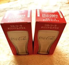 コカコーラ 非売品 オリジナルグラス 2個セット - メルカリ