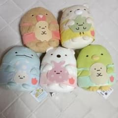 すみっコぐらし　みにっコと一緒　エプロンころっとぬいぐるみ　　5種