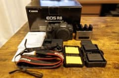 美品】Canon（キヤノン） EOS R8 ボディ 純正バッテリー3個付き - メルカリ