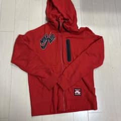 NIKE AIR ナイキ パーカー レッド Mサイズのサムネイル