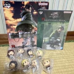 一番くじ 進撃の巨人 獣の巨人は俺が仕留めるB賞 リヴァイ D賞、G賞8種コンプ 一番くじ（BANDAI SPIRITS） on X: 