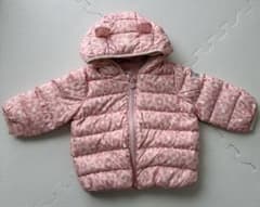 babyGAP ベビーアウター 6-12ヶ月 ピンクヒョウ柄　未使用のサムネイル