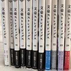 文豪ストレイドッグス 漫画 14巻〜24巻セットのサムネイル