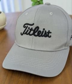Titleist Pro V1 グレーキャップ　男女兼用　ゴルフ　ウェアのサムネイル