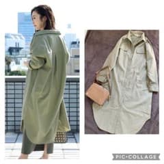 美品 フリークスストア  シャツワンピースのサムネイル