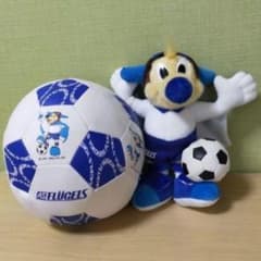 激レア新品未使用 横浜フリューゲルス とび丸ぬいぐるみ クッション