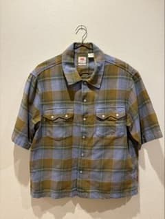 Levi's チェック柄 半袖シャツ RELAXED BOXY Sのサムネイル