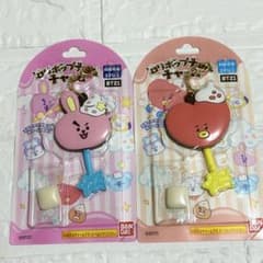 BT21 Lollipop Chocolate Charm TATA COOKY (Set of 2)