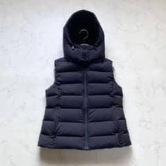 美品✨マッキントッシュロンドン 2WAY ダウンベスト 紺 ホワイトダック