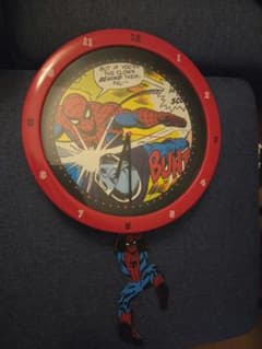 スパイダーマン掛時計 アメコミのサムネイル
