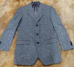 S.T. Dupont デュボン メンズヘリンボーン テーラードジャケット 