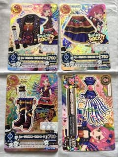 アイカツ ミュージカルスコーピオンコーデ 4枚セットのサムネイル