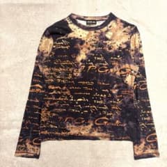 Jean Paul Gaultier Script Longsleeve Top - メルカリ