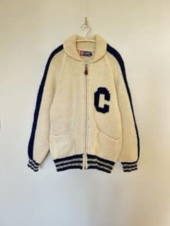 90s CHAPS RALPH LAUREN カウチンニット　セーターのサムネイル