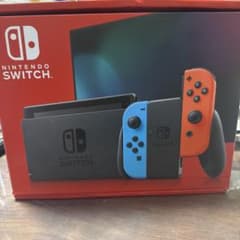 新品商品　Nintendo Switch 本体 青赤 Joy-Con付きのサムネイル