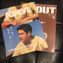 POPEYE 4、5月号　２冊セット ＊ポパイのみゴーアウトは別売りです！のサムネイル