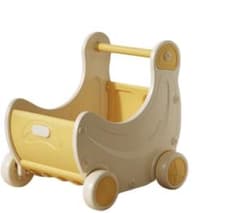 イエロー 手押し車 おもちゃ収納のサムネイル