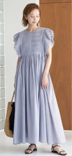 ♥︎SLOBE IENA♥︎新作ピンタックフリルワンピース♥︎完売 - メルカリ