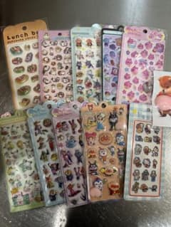 キャラクターシール ステッカー まとめ売り 11枚セットのサムネイル