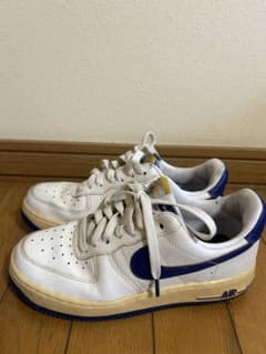 Nike Air Force 1 ホワイト/ネイビーのサムネイル