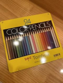 トンボ鉛筆 色鉛筆 COLOR PENCILS 24色のサムネイル