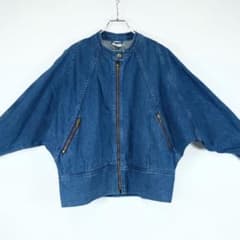 USA製 1970s デニム ボンバージャケット ドルマンスリーブ IDEAL 