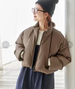 期間限定値下げ】spick&spanフェイクレザーショートダウン - メルカリ