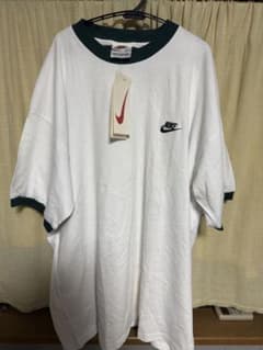 Nike ホワイト グリーン Tシャツ L 90sのサムネイル