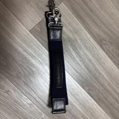 【最終値下げ】Orobianco ショルダーストラップ ネイビー レザーのサムネイル