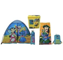 【お値下げ品】Disney Stitch キャンプ４点セットのサムネイル