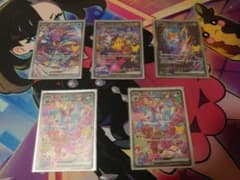 ポケモンカード30th SAR ピカチュウ ニンフィア ジラーチ ゲッコウガ