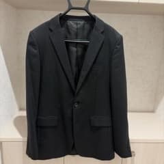 TAKEO KIKUCHI テーラードジャケット ブラック ストライプのサムネイル