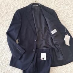 未使用タグ付✨D'URBAN メンズ スーツ セットアップ ネイビー A5 M