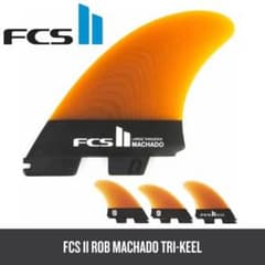 新品】FCSII ROB MACHADO TRI-KEEL M FIN - メルカリ
