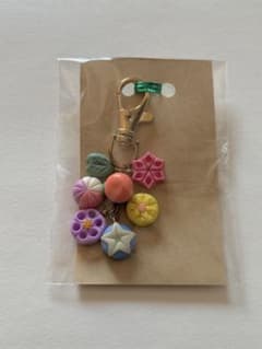 【華やか和菓子のアクセサリー】ミニチャーム キーホルダーのサムネイル