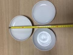 白磁 絵皿 3枚セット 日本画用のサムネイル
