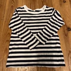 ボーダーカットソー ロンT 長袖のサムネイル