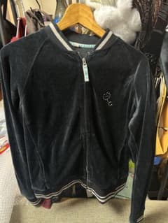 Y2K gal zip up jacket ベロア リメイク y2k ギャルのサムネイル