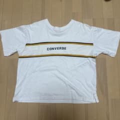 CONVERSE ストライプ Tシャツ ホワイトのサムネイル