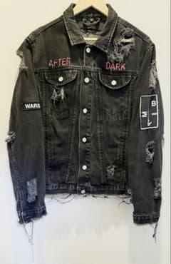ジャケット・アウター MISBHV Heads Damage DenimJacket sizeL MISBHV Heads Damage DenimJacket sizeL - メルカリ