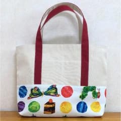 レッスンバッグ☆トートバッグ☆はらぺこあおむしのサムネイル