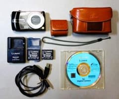 LUMIX DMC-TZ3【カメラ、皮ケース、バッテリー充電器、他セット】 LUMIX DMC-TZ3【カメラ、皮ケース、バッテリー充電器、他セット