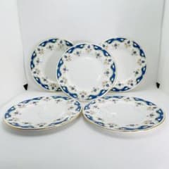 希少 パラゴン コニストン ケーキ皿 5枚セット ボーンチャイナ 英国