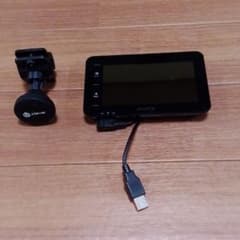 SONY ポータブルナビ NV-U77V マウント付き カスタム品 バイクナビ
