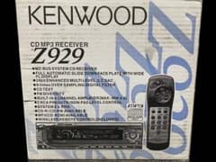 【完動美品】 KENWOOD Z929 CD/MP3レシーバー リモコン付属 完動美品】 KENWOOD Z929 CD/MP3レシーバー リモコン付属 - メルカリ