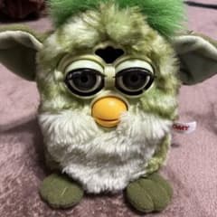 動作確認済み）TOMY Furby ファービー ぬいぐるみ グリーンのサムネイル