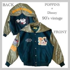 希少✨90's POPPINS×Disney セーラカラー スタジャン ミッキー 希少✨90's POPPINS×Disney セーラカラー スタジャン ミッキー - メルカリ
