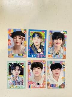 BTS テテ　センイルカード　6枚セットのサムネイル