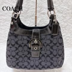 美品】COACH コーチ ソーホー バッグ シグネチャー バックル 17094