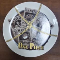 ONE PIECE 手配書デザイン25センチ 皿☆未使用品箱無し☆のサムネイル